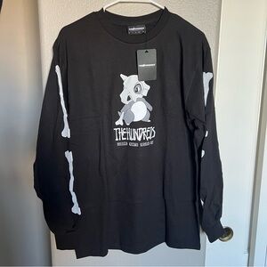 The Hundreds x Pokemon Cubone Black Long Sleeve with White Graphic